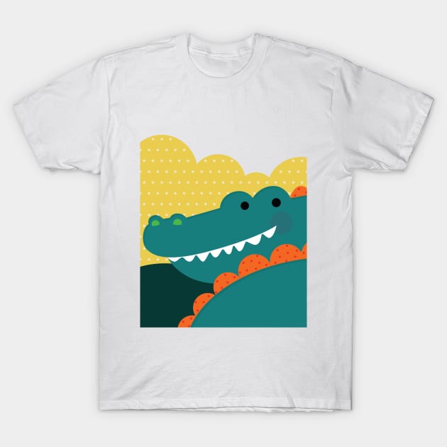 Crocodile Rock T-Shirt by ilaamen